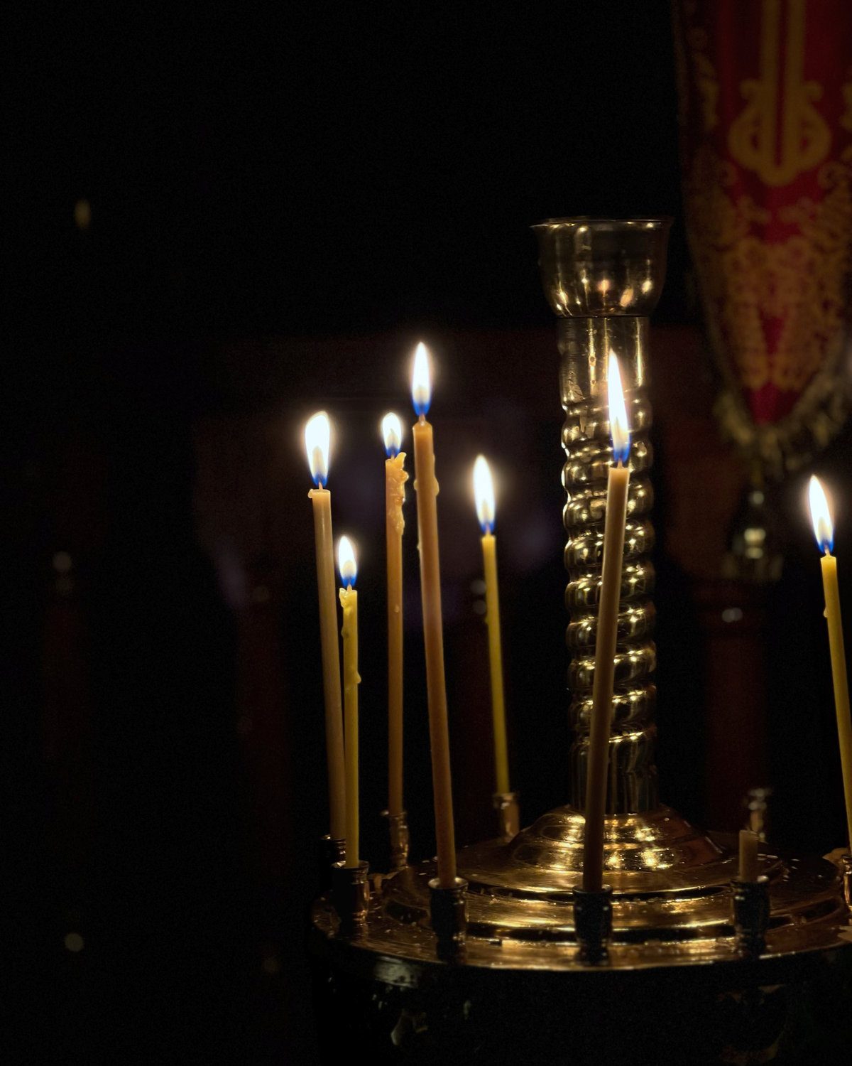 Lit in churches for three decades