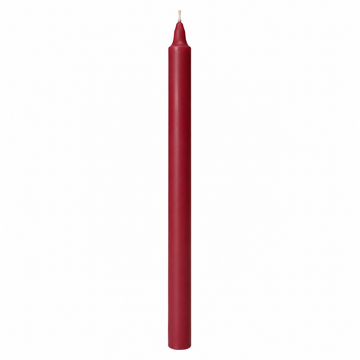 Crimson Wax Pillar Candle 20 × 260 mm