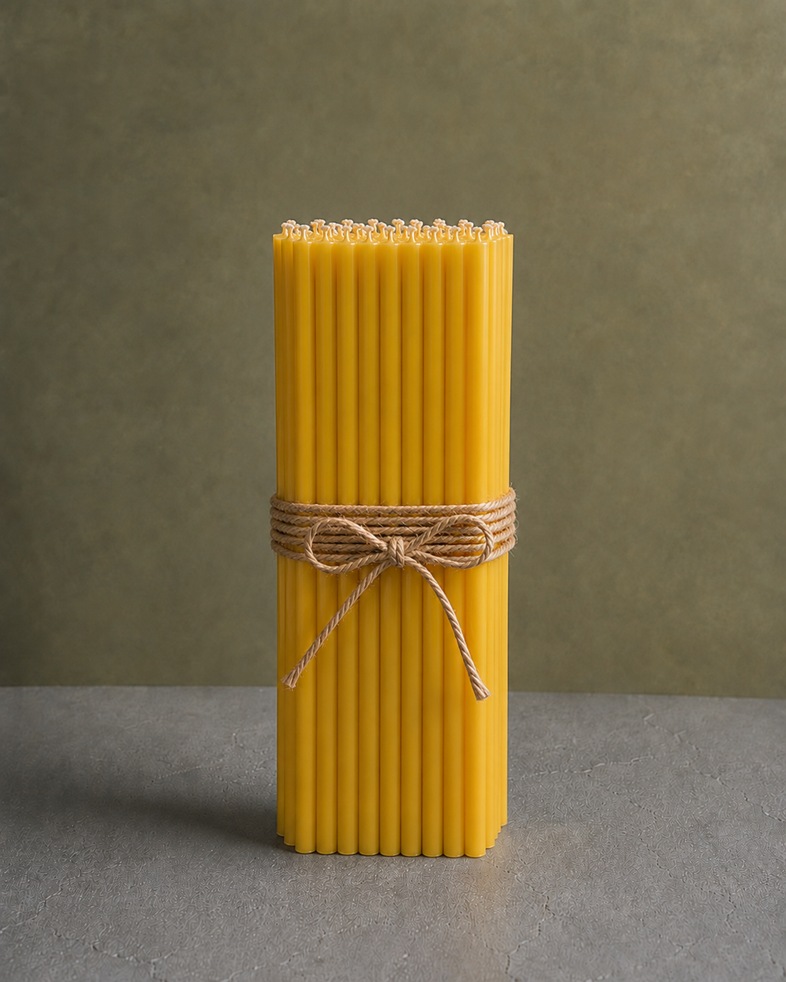 Paraffin Church Candles №40 – Pack of 100