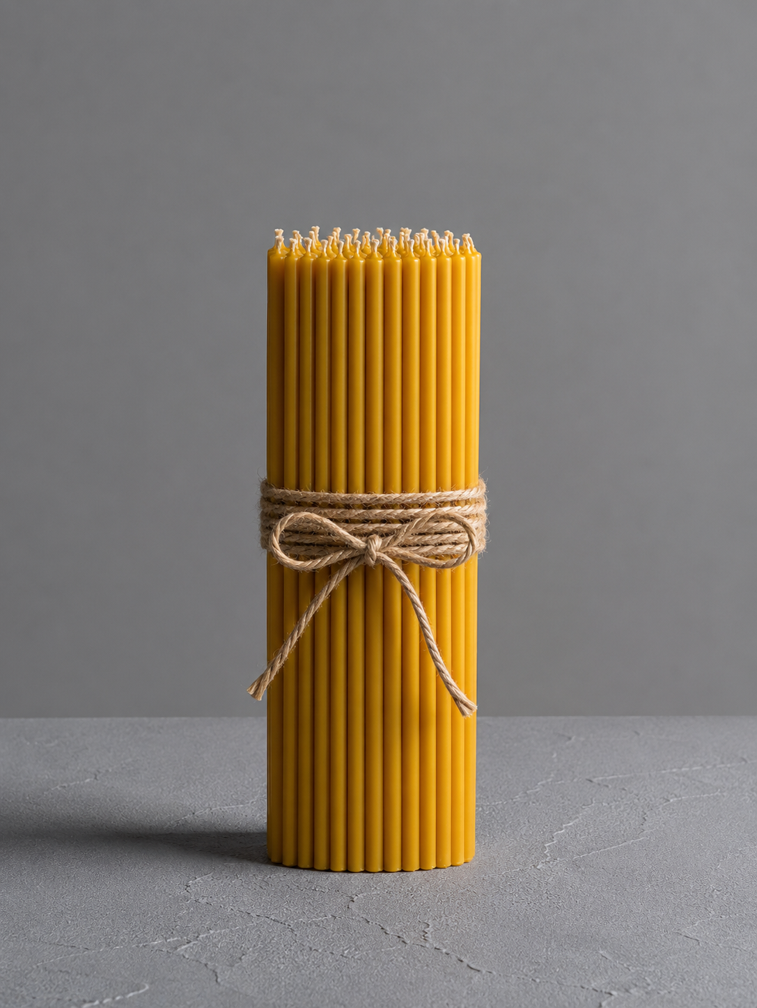Beeswax Church Candles №40 – Pack of 100