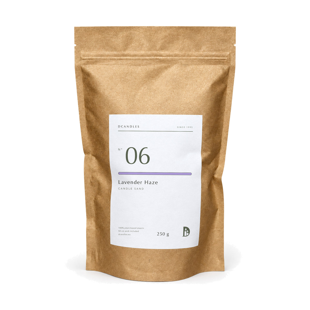 Kerzensand N° 06 Lavender Haze, Kraftbeutel 250 g