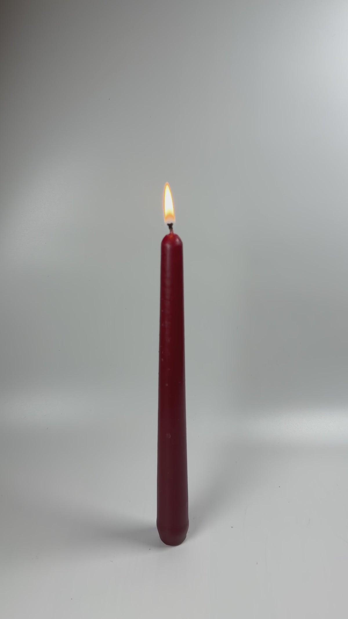 Boxed wax taper candles at the DCandles warehouse